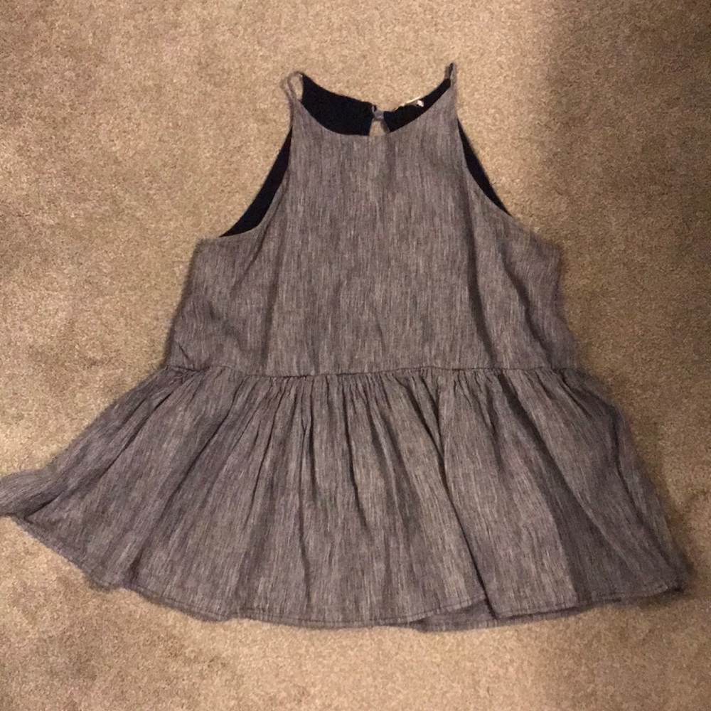 Xs peplum top